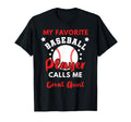 My Favorite Baseball Player Calls Me T-Shirt - Graphic Print Men Women - T-Shirt, Sweatshirt, Hoodie