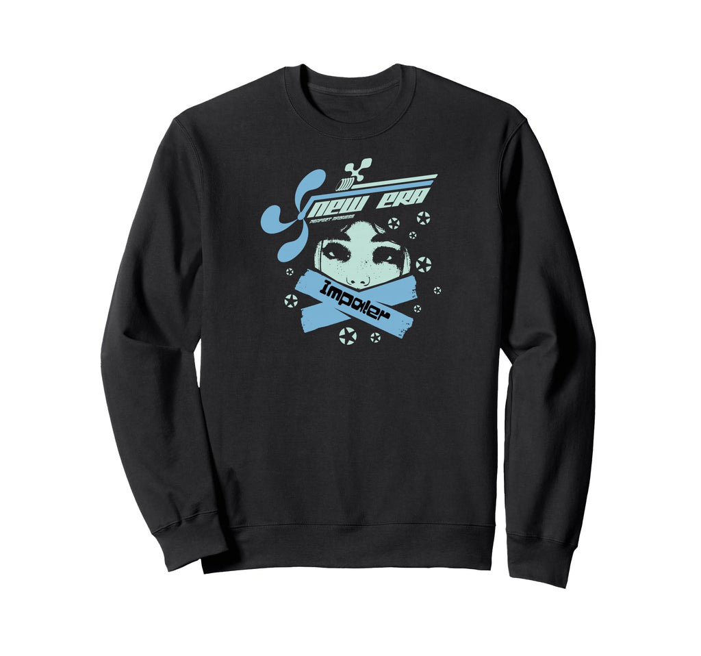 Y2K Impaler Bold Urban Graffiti Sweatshirt - Minimalist Print for Adults - T-Shirt, Sweatshirt, Hoodie