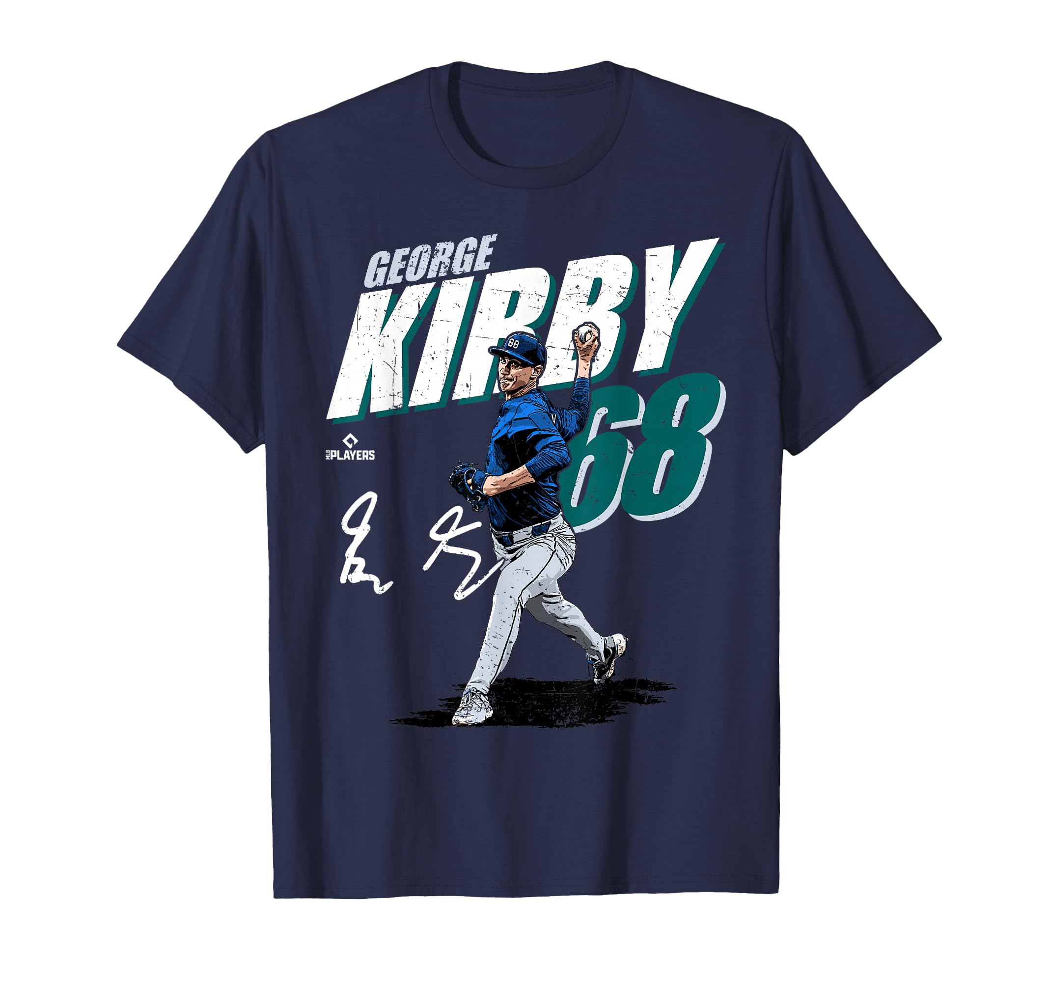 George Kirby Seattle Mlb Baseball T-Shirt - Trendy Graphic Men Women - T-Shirt, Sweatshirt, Hoodie