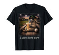 Funny Raccoon Ballfield Baseball Field I T-Shirt - Unique Graphic Unisex - T-Shirt, Sweatshirt, Hoodie