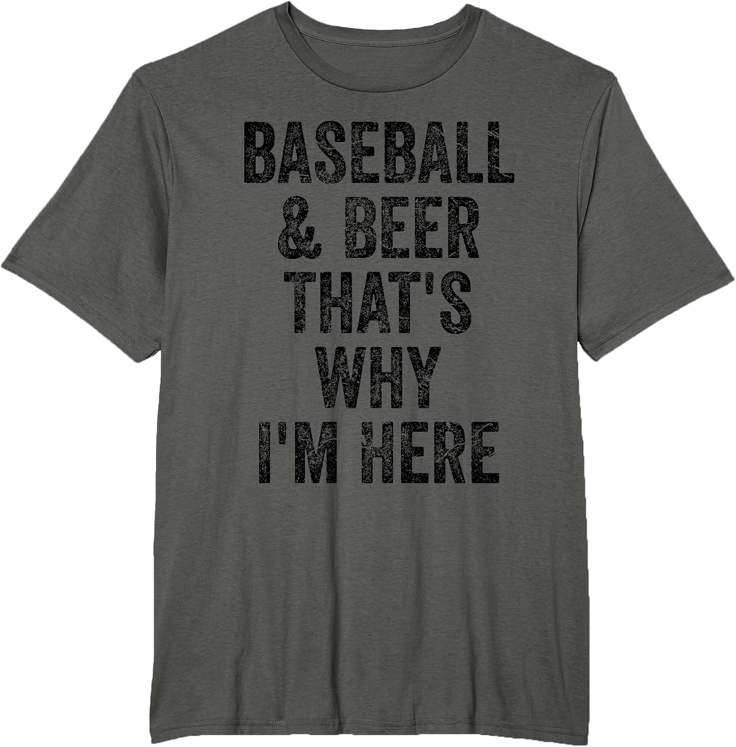 Baseball and Beer Funny Gifts Baseballl Merch Men - Adult & Kids T-Shirts, Sweatshirts & Hoodies apparel design preview 1