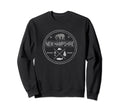 New Hampshire Distressed Sweatshirt - Fun Novelty Design for Adults - T-Shirt, Sweatshirt, Hoodie