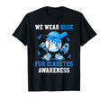 We Wear Blue Diabetes Awareness T-Shirt - Trendy Graphic Men Women - T-Shirt, Sweatshirt, Hoodie