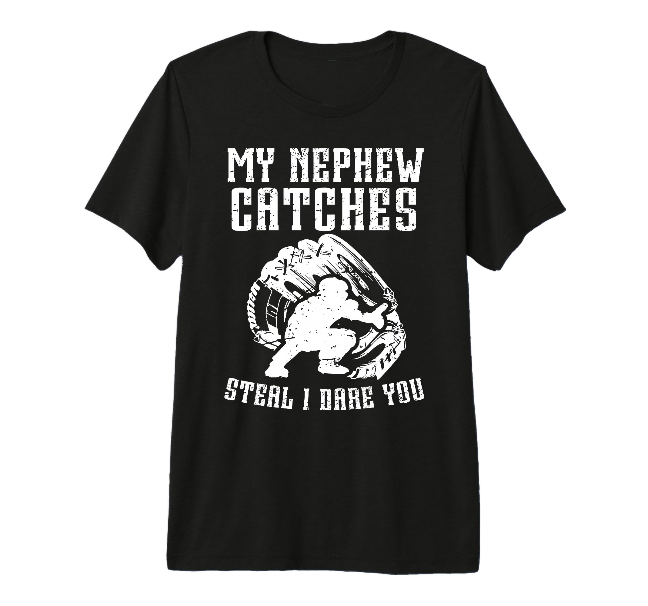 Mens Funny Baseball Catcher Uncle Baseball T-Shirt - Unique Graphic Unisex - T-Shirt, Sweatshirt, Hoodie