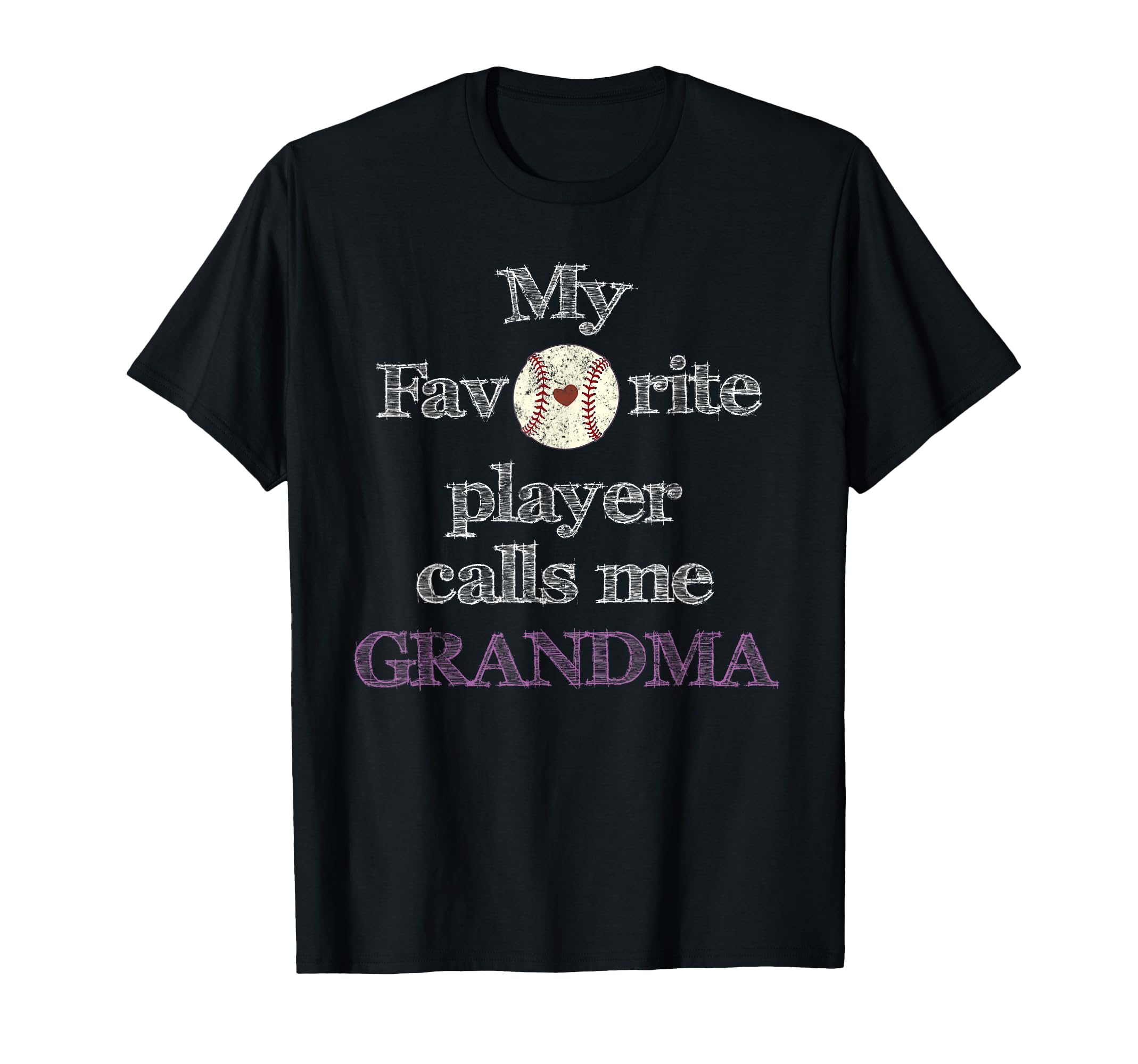 My Favorite Player Calls Me Grandma T-Shirt - Unique Graphic Unisex - T-Shirt, Sweatshirt, Hoodie