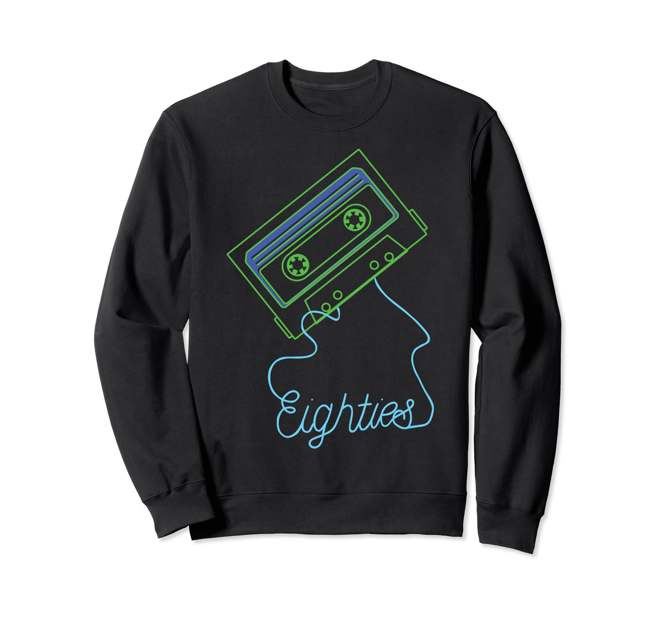 Oldschool Cassette Tape 80S 90S Sweatshirt - Minimalist Print Men Women - T-Shirt, Sweatshirt, Hoodie