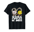 Mama Both Groovy Baseball Softball Mom T-Shirt - Novelty Apparel Unisex - T-Shirt, Sweatshirt, Hoodie