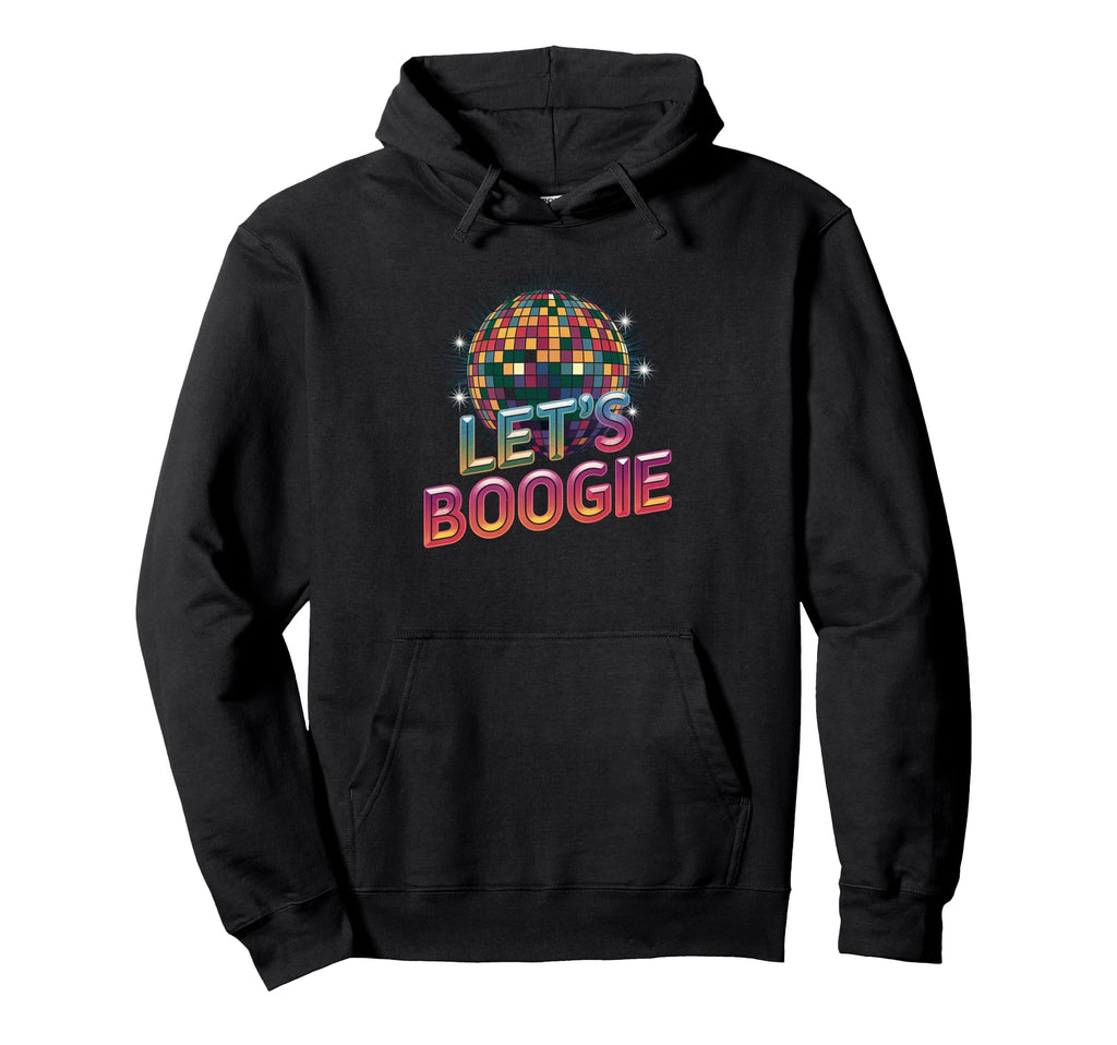 Disco Ball Lets Boogie Fever Hoodie - Custom Art Print for Adults - T-Shirt, Sweatshirt, Hoodie
