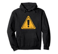 Funny Auto Warning Light Sign Hoodie - Custom Art Print for Adults - T-Shirt, Sweatshirt, Hoodie