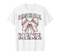 Baseball Mama Sports Mom Leopard T-Shirt - Casual Everyday Wear Men Women - T-Shirt, Sweatshirt, Hoodie
