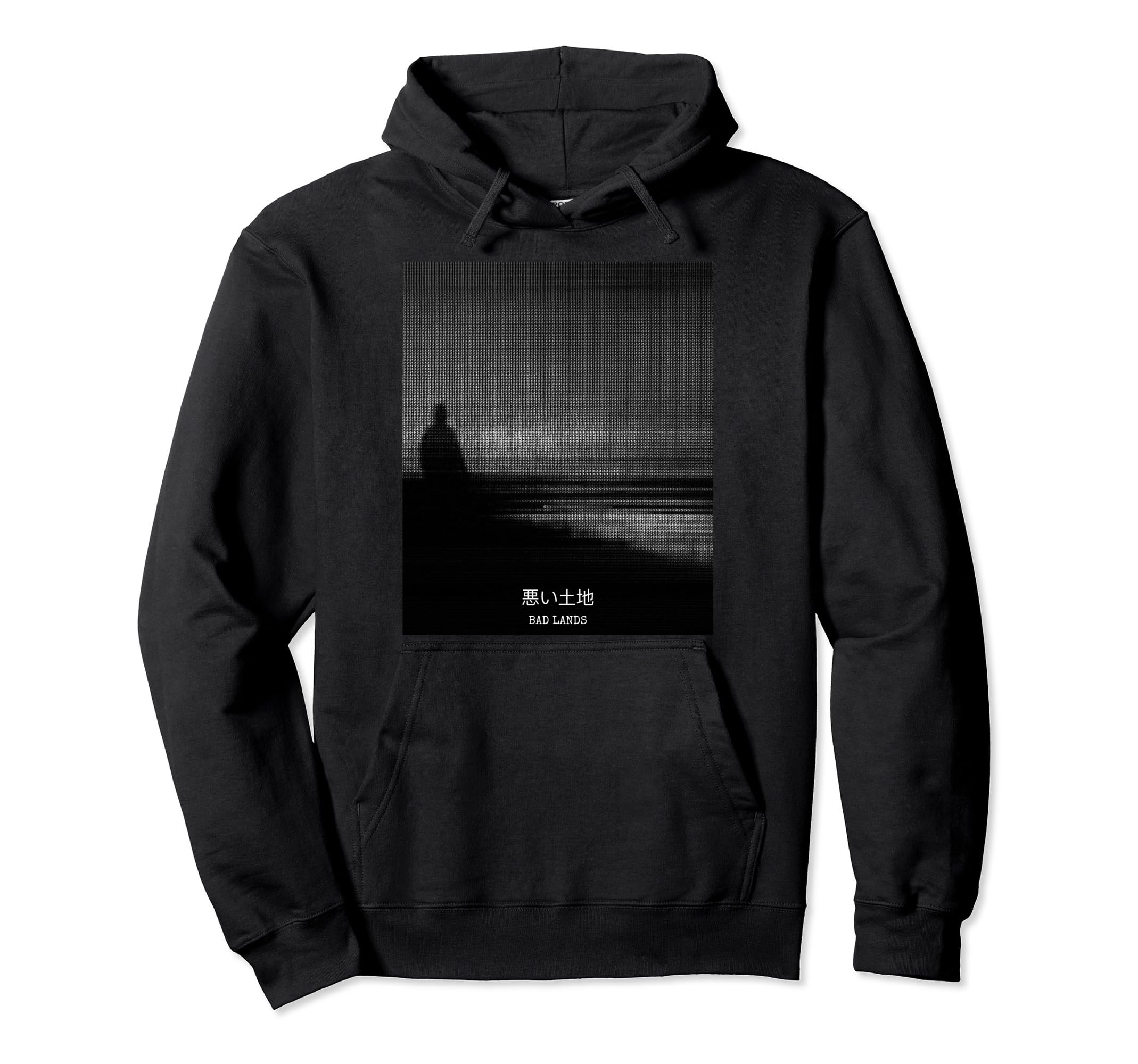 Bad Lands Vaporwave Aesthetic Otaku Hoodie - Streetwear Style Unisex - T-Shirt, Sweatshirt, Hoodie