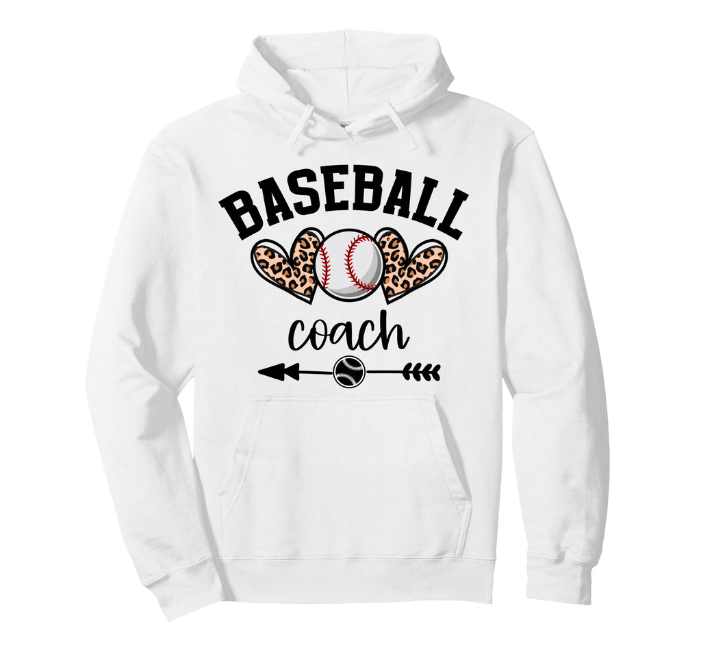 Baseball Coach Womens Baseball Coach Hoodie - Graphic Print for Adults - T-Shirt, Sweatshirt, Hoodie