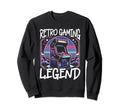 80S Arcade Nostalgia Pixel Art Video Sweatshirt - Novelty Apparel Unisex - T-Shirt, Sweatshirt, Hoodie