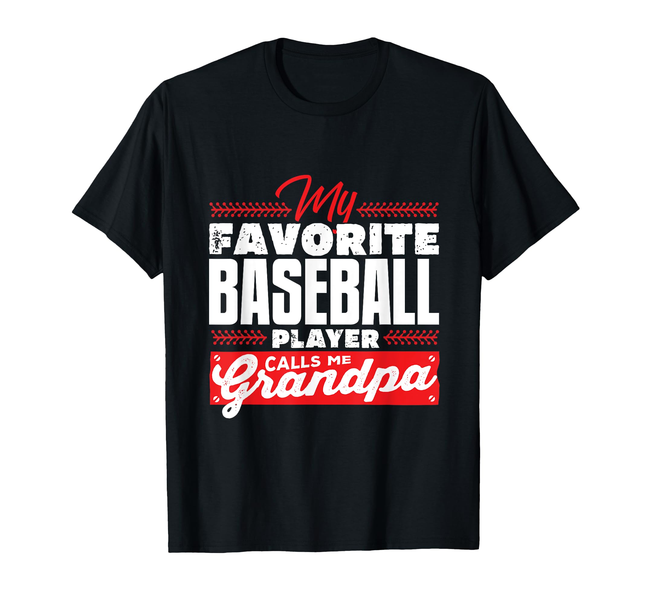 Baseball Grandpa Baseball Love Baseball T-Shirt - Novelty Apparel Unisex - T-Shirt, Sweatshirt, Hoodie