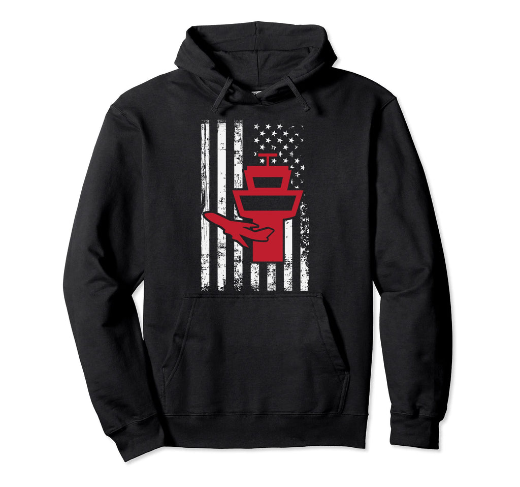 Air Traffic Controller Usa America Hoodie - Aesthetic Graphic for Adults - T-Shirt, Sweatshirt, Hoodie