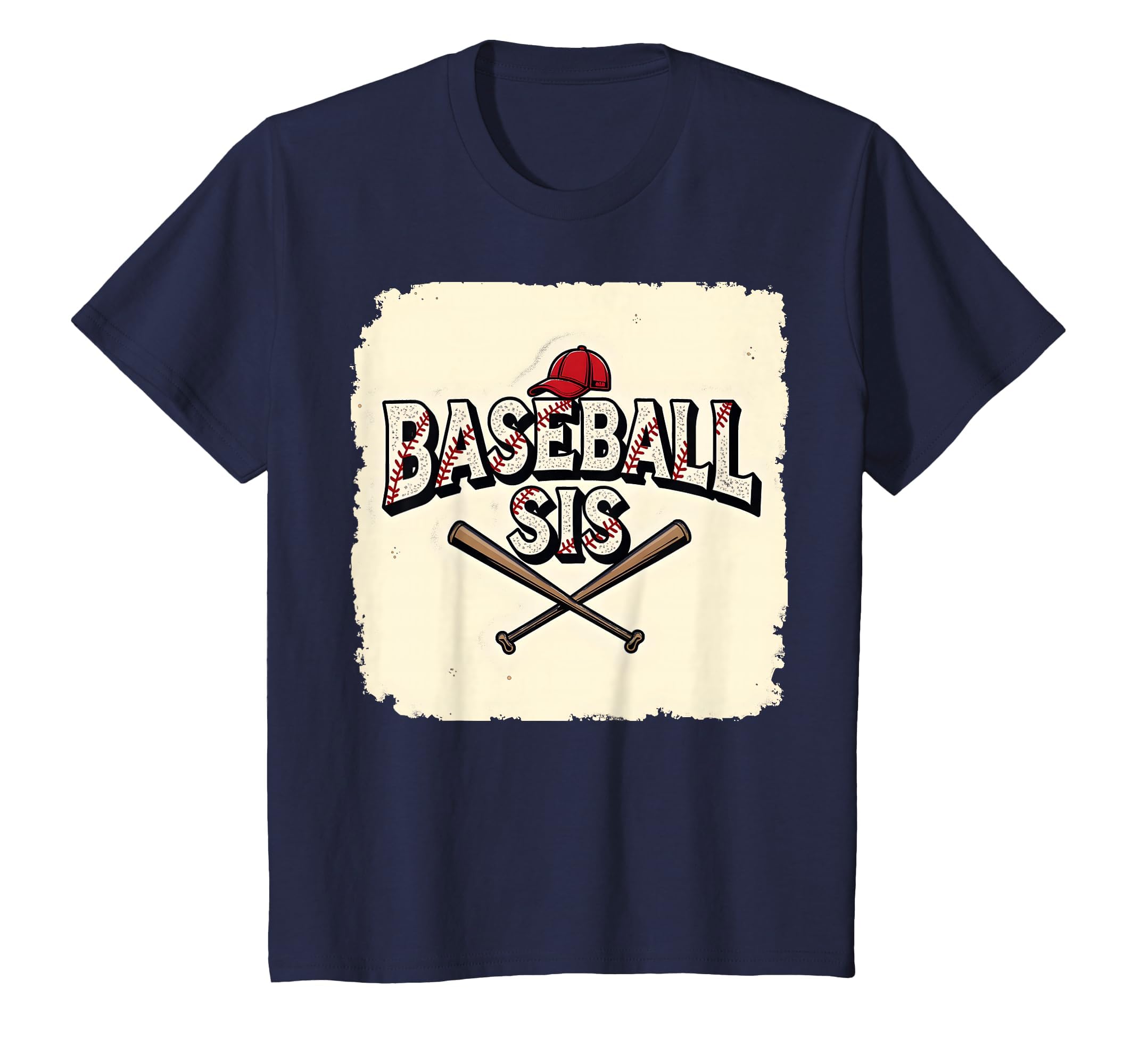 Baseball Sis Proud Sister Fan Sport Love T-Shirt - Novelty Apparel Unisex - T-Shirt, Sweatshirt, Hoodie