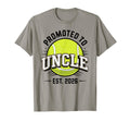Promoted To Uncle Est 2026 Baseball Uncle T-Shirt - Unique Graphic Unisex - T-Shirt, Sweatshirt, Hoodie