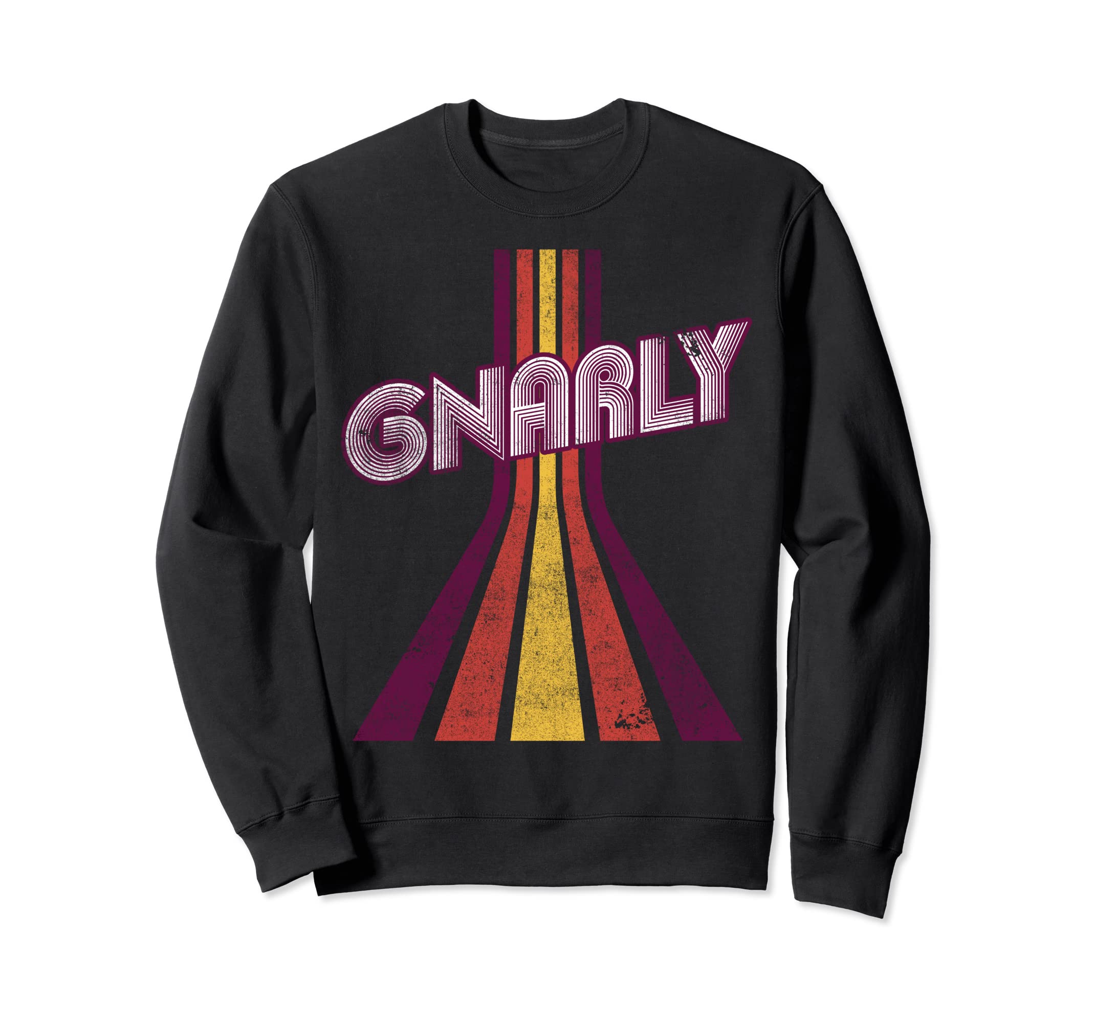 Gnarly Slang 70S Costume Or 80S Sweatshirt - Unique Graphic Men Women - T-Shirt, Sweatshirt, Hoodie