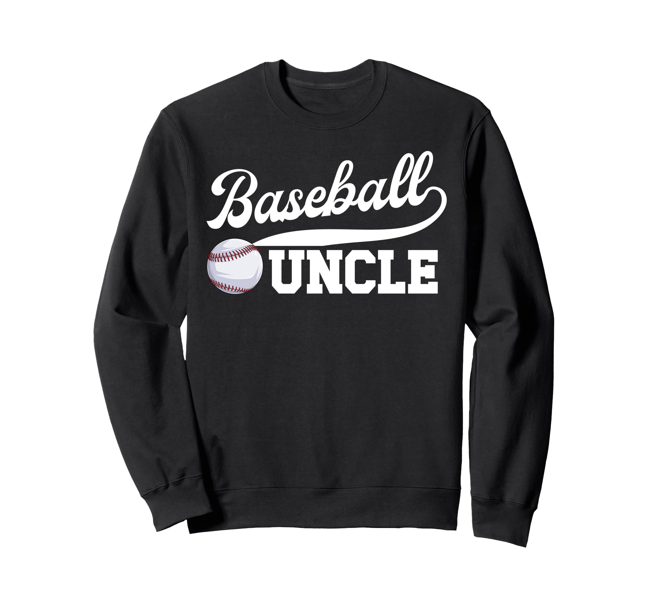 Proud Baseball Uncle Baseball Player Sweatshirt - Custom Art Print Unisex - T-Shirt, Sweatshirt, Hoodie