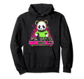 Kawaii Panda Dj Japanese Edm Y2K Hoodie - Fun Novelty Design for Adults - T-Shirt, Sweatshirt, Hoodie