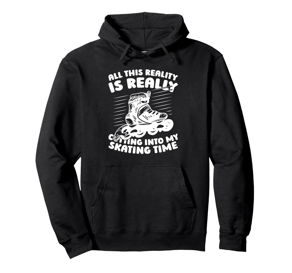Skater Skates Roller Skating Hoodie - Aesthetic Graphic Unisex - T-Shirt, Sweatshirt, Hoodie