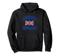 London England Distressed British Union Hoodie - Graphic Print for Adults - T-Shirt, Sweatshirt, Hoodie