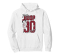 Betty Boop Baseball Logo Jersey Stars Hoodie - Minimalist Print for Adults - T-Shirt, Sweatshirt, Hoodie