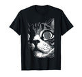 Psychedelic Cat Dark Aesthetic Crust T-Shirt - Custom Art Print for Adults - T-Shirt, Sweatshirt, Hoodie