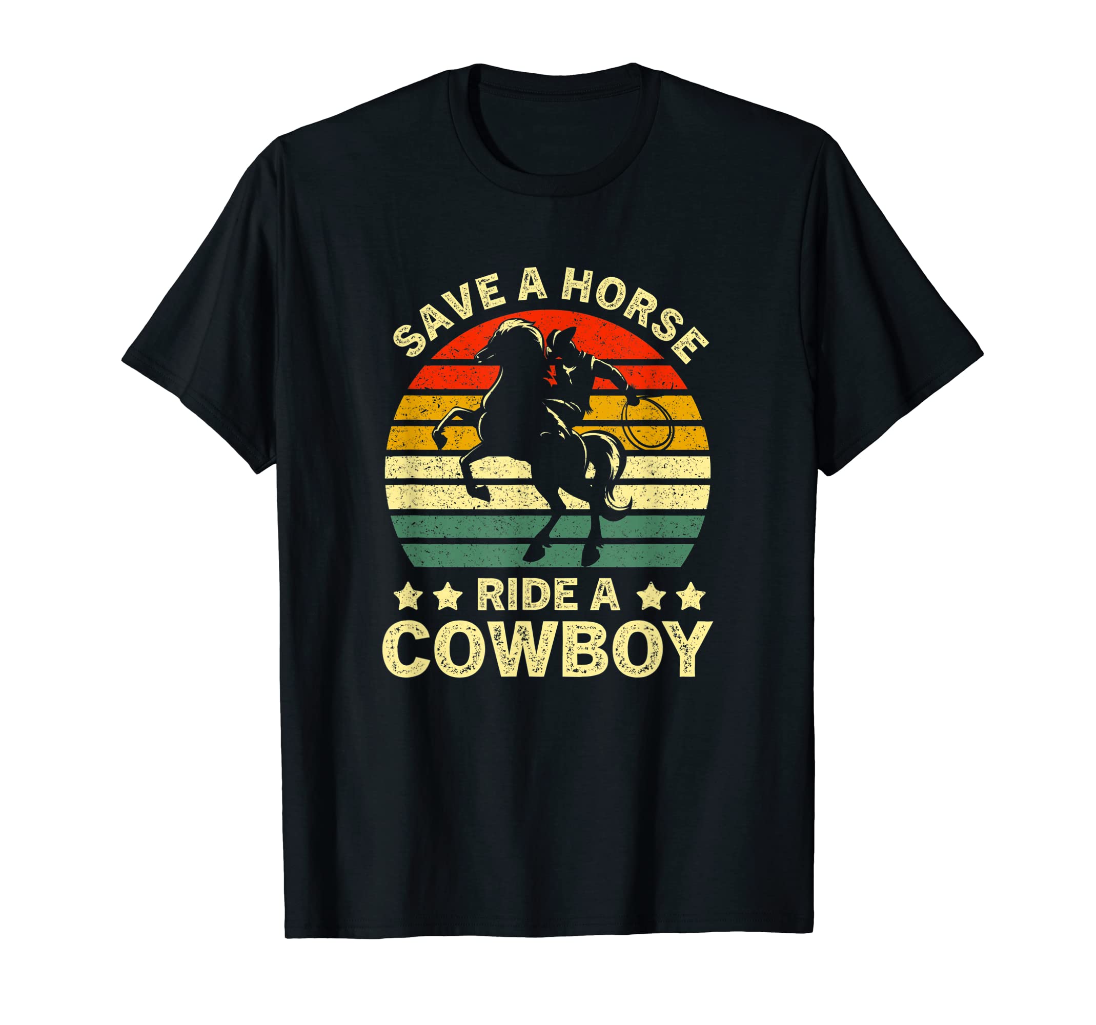 Save Horse Ride Cowboy Western Rodeo T-Shirt - Aesthetic Graphic Men Women - T-Shirt, Sweatshirt, Hoodie