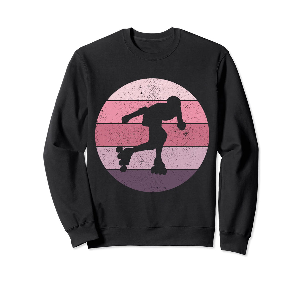 Roller Skate Skating 70S 80S Sweatshirt - Minimalist Print for Adults - T-Shirt, Sweatshirt, Hoodie