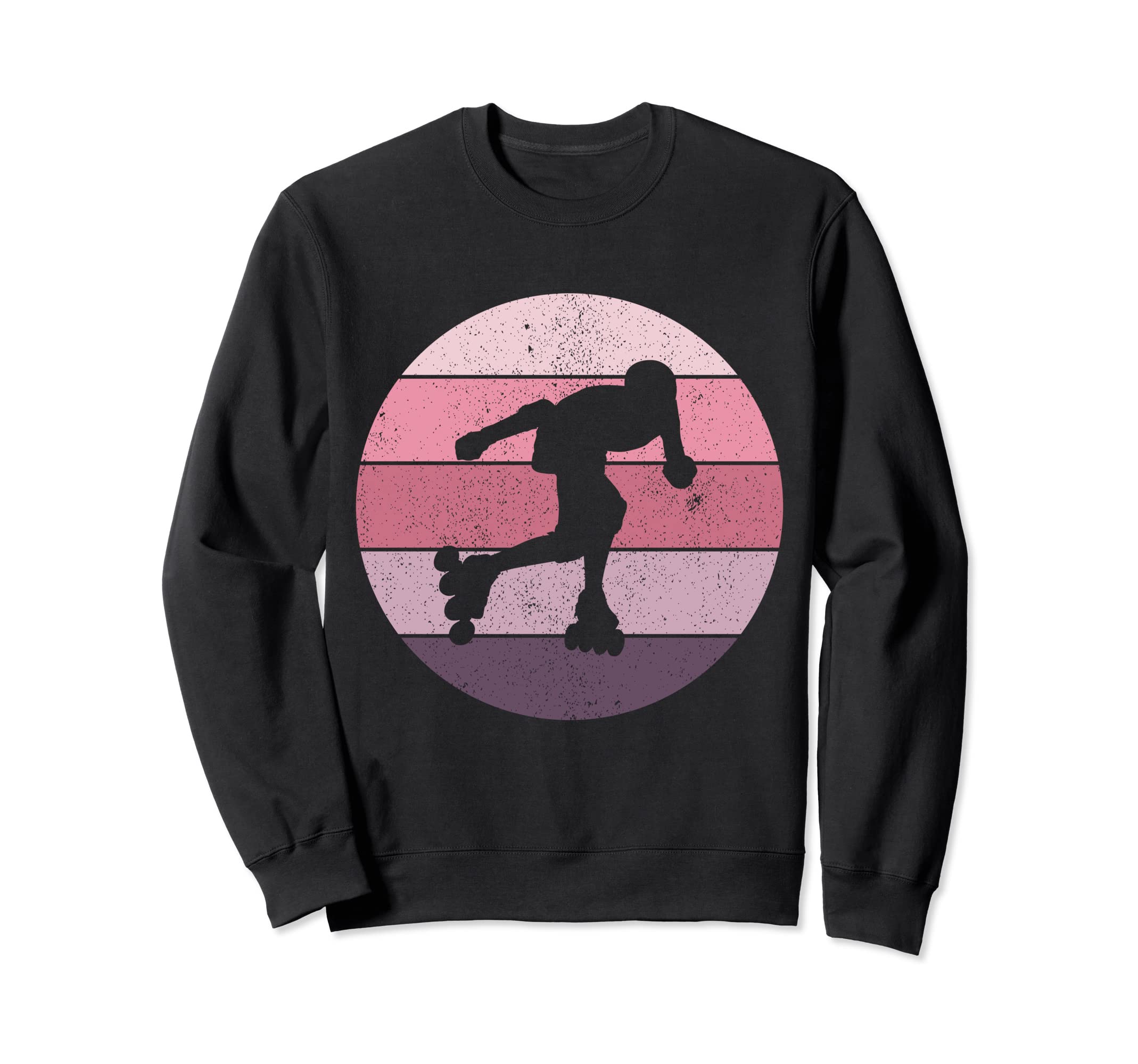 Roller Skate Skating 70S 80S Sweatshirt - Minimalist Print for Adults - T-Shirt, Sweatshirt, Hoodie