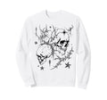 Skull Y2K Grunge Goth Alt Sigilism Sweatshirt - Unique Graphic Unisex - T-Shirt, Sweatshirt, Hoodie