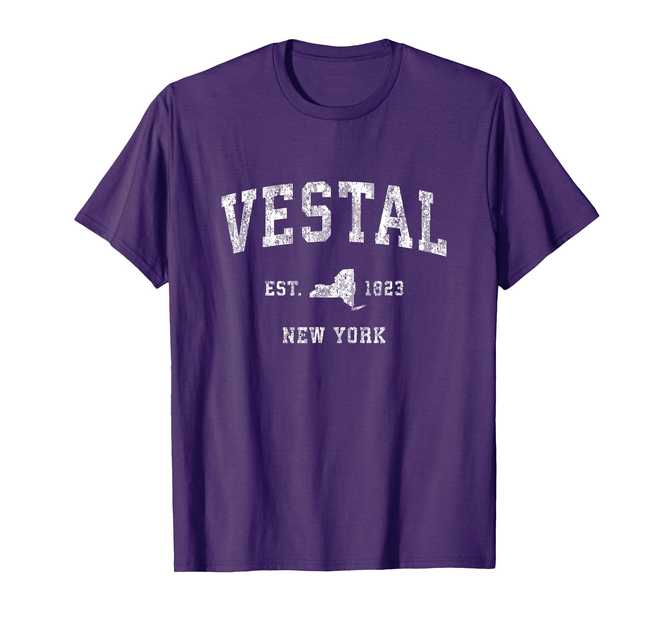 Vestal New York Ny Athletic Sports T-Shirt - Graphic Print Men Women - T-Shirt, Sweatshirt, Hoodie
