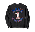 Mama Rookie 1St Birthday Baseball Sweatshirt - Unique Graphic for Adults - T-Shirt, Sweatshirt, Hoodie