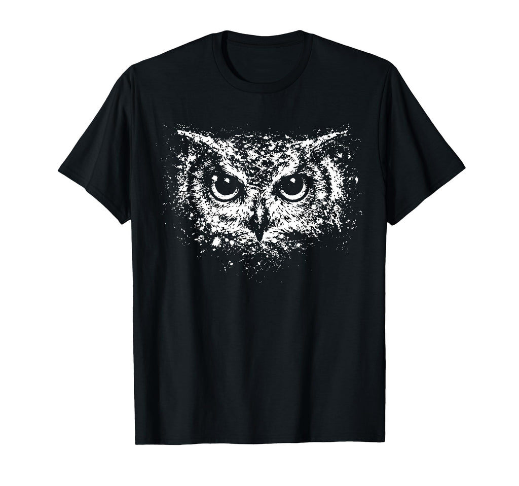 Goth Y2K Owl Face 90S Aesthetic T-Shirt - Unique Graphic for Adults - T-Shirt, Sweatshirt, Hoodie