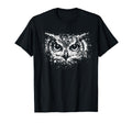 Goth Y2K Owl Face 90S Aesthetic T-Shirt - Unique Graphic for Adults - T-Shirt, Sweatshirt, Hoodie