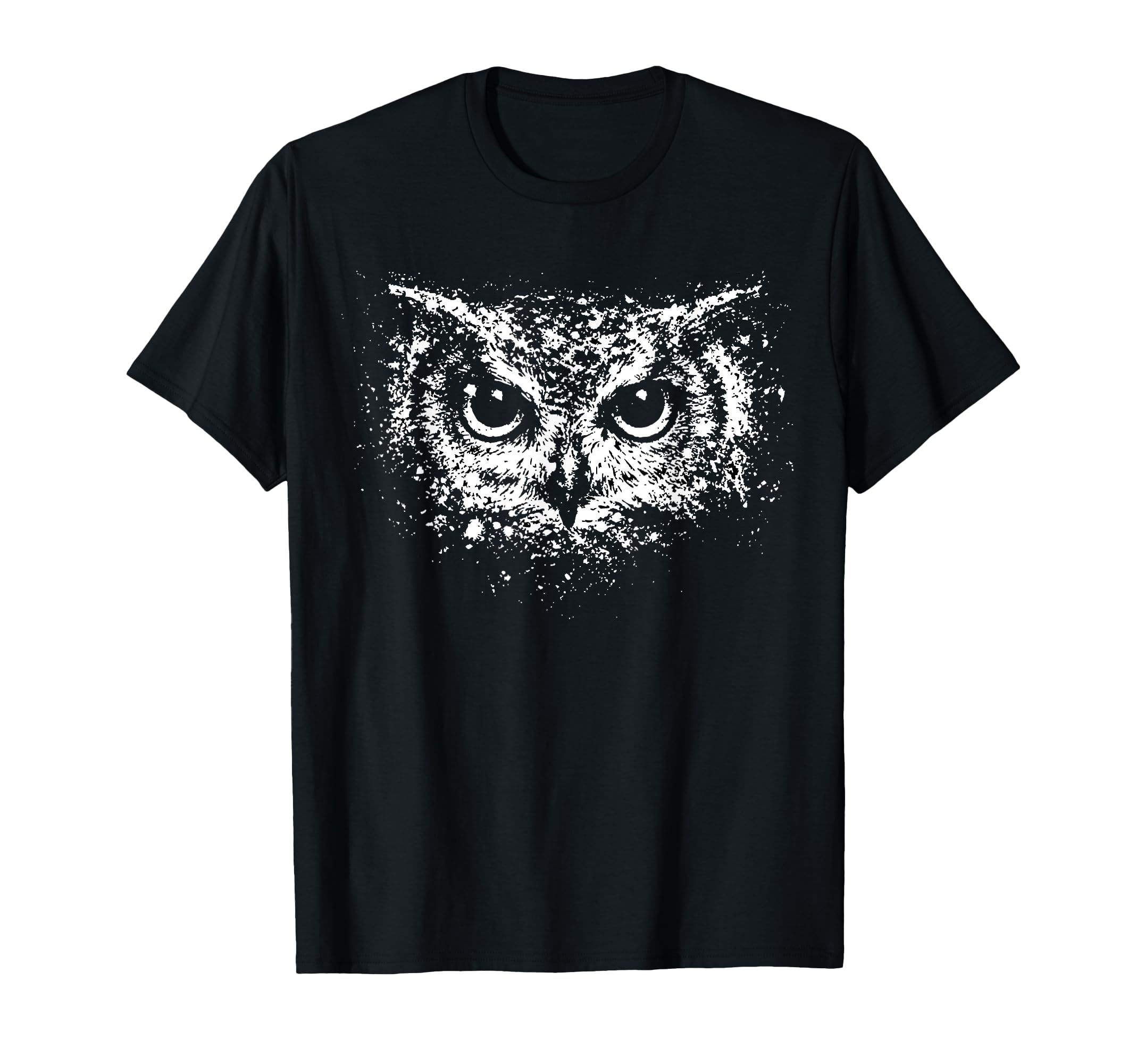 Goth Y2K Owl Face 90S Aesthetic T-Shirt - Unique Graphic for Adults - T-Shirt, Sweatshirt, Hoodie