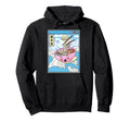 Surfing Ramen Bowl Japanese Waves Hoodie - Aesthetic Graphic Men Women - T-Shirt, Sweatshirt, Hoodie