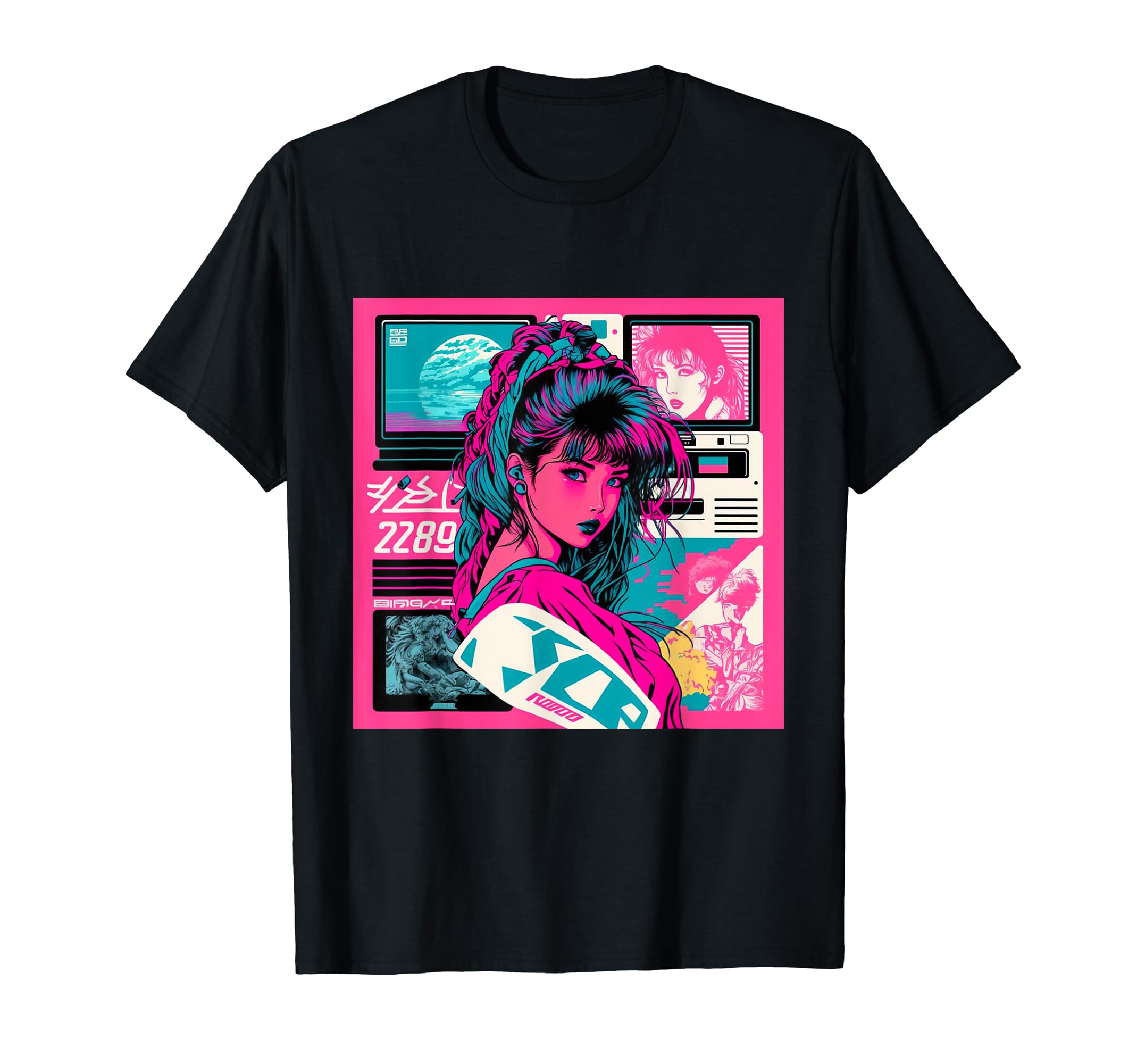 Vaporwave Aesthetic 90S Egirl T-Shirt - Minimalist Print Men Women - T-Shirt, Sweatshirt, Hoodie