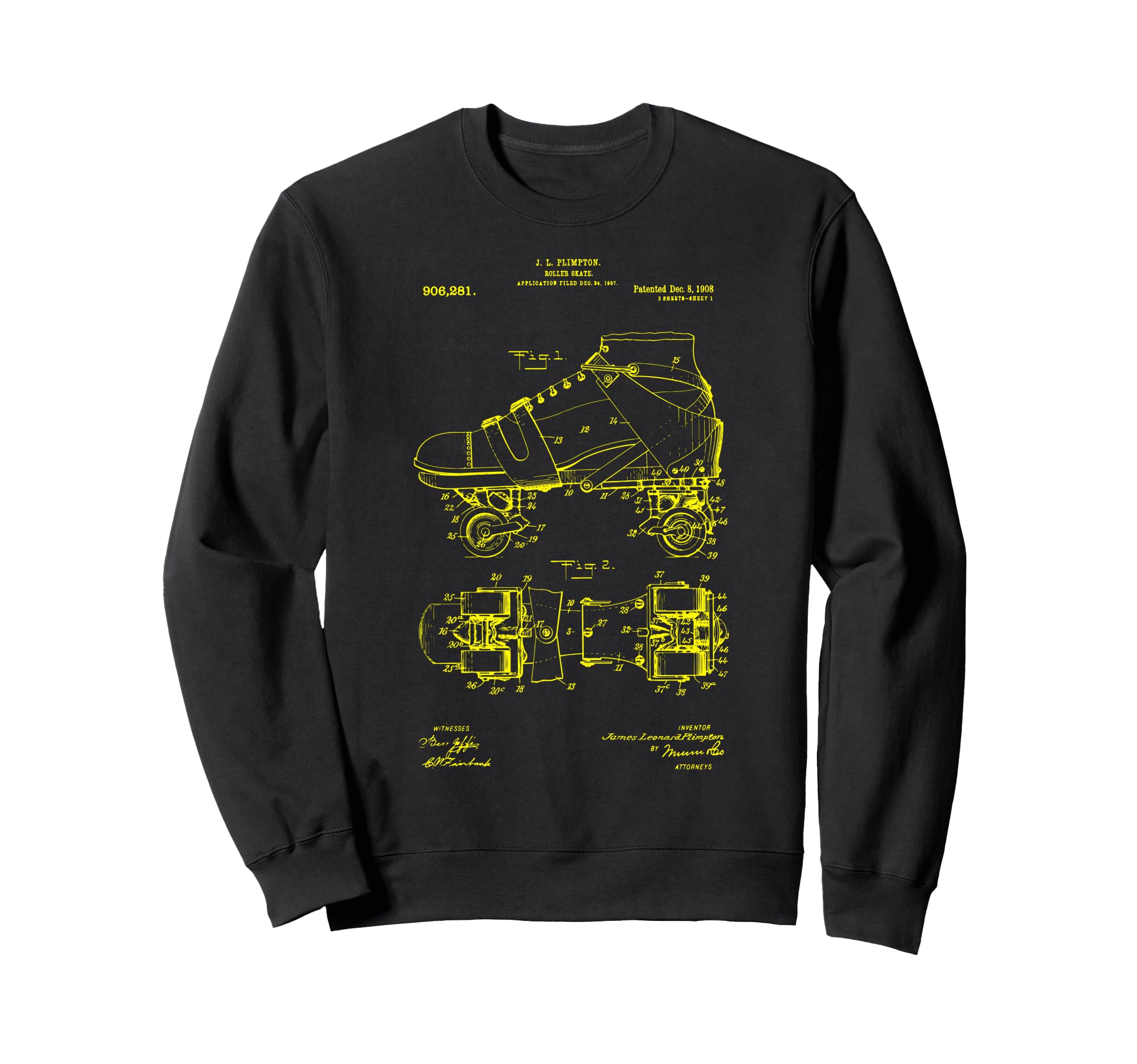 Roller Skate Roller Derby Roller Skater Sweatshirt - Graphic Print Unisex - T-Shirt, Sweatshirt, Hoodie