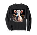 Unhinged Aesthetic Y2K Sister Cow Sweatshirt - Unique Graphic Unisex - T-Shirt, Sweatshirt, Hoodie