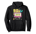 90S Made Me Groovy 90S Party Cassette Tape Hoodie - Unique Graphic Unisex - T-Shirt, Sweatshirt, Hoodie
