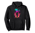 Bigfoot Vaporwave Aesthetic Hoodie - Custom Art Print Men Women - T-Shirt, Sweatshirt, Hoodie