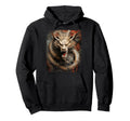 Aesthetic Dragon Streetwear Hoodie - Minimalist Print Men Women - T-Shirt, Sweatshirt, Hoodie