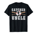 Baseball Catcher Uncle Baseball T-Shirt - Fun Novelty Design for Adults - T-Shirt, Sweatshirt, Hoodie
