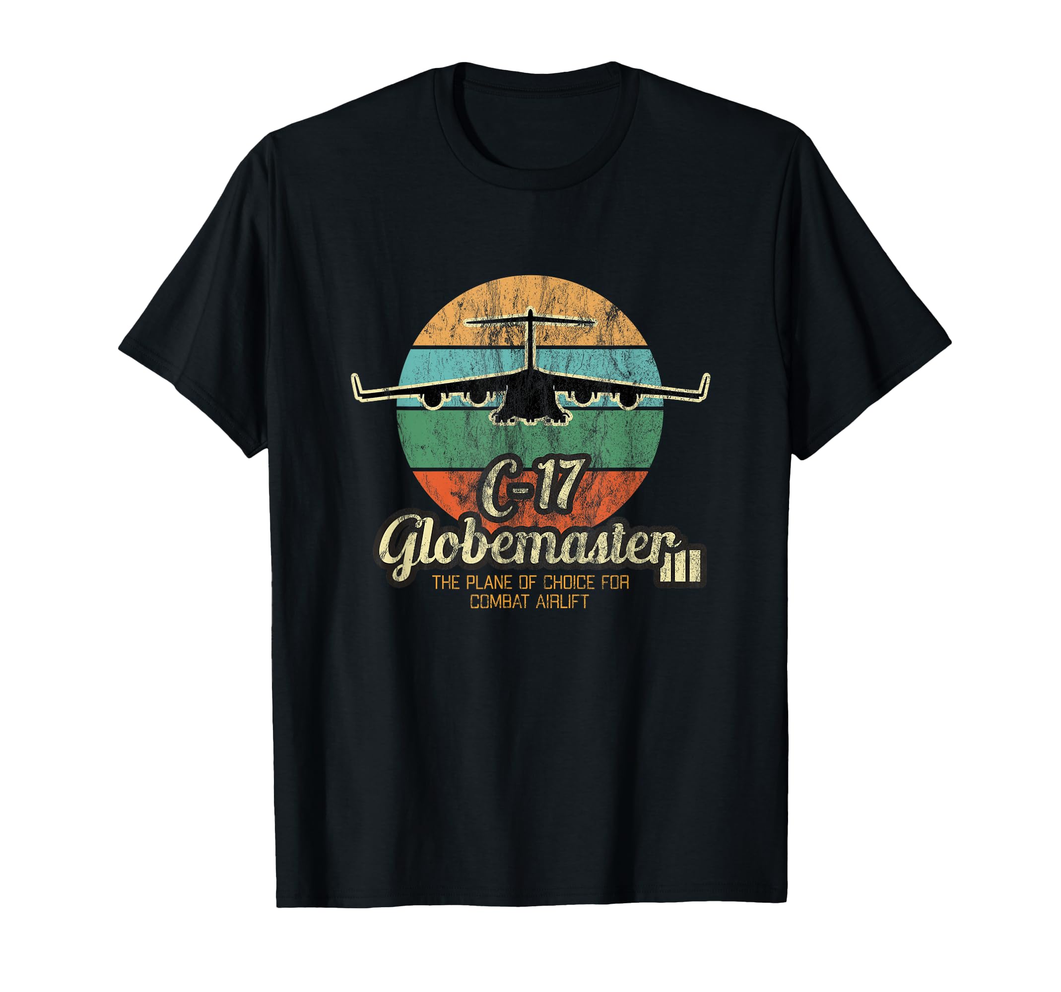 Globemaster Iii Sunset Combat Airlift T-Shirt - Unique Graphic for Adults - T-Shirt, Sweatshirt, Hoodie