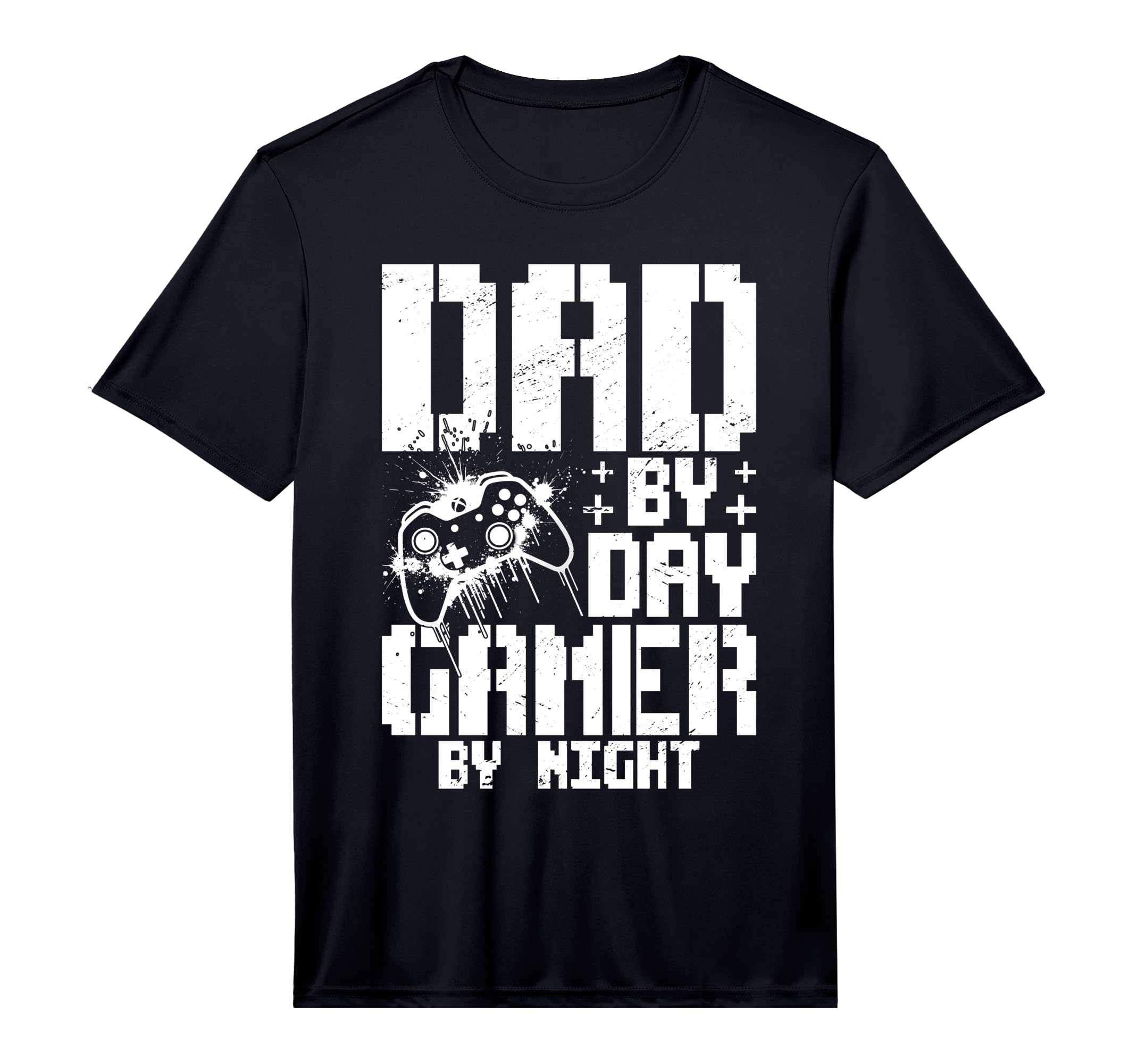 Mens Dad Day Gamer Night Fun Performance T-Shirt - Custom Art Print Unisex - T-Shirt, Sweatshirt, Hoodie
