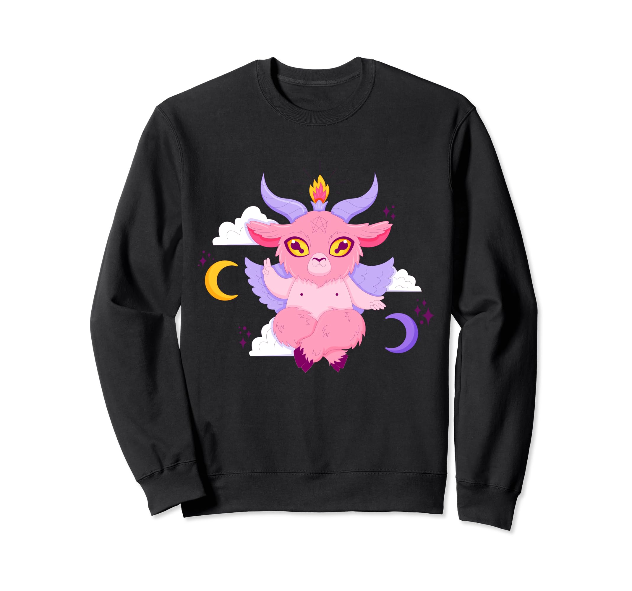 Pastel Goth Anime Manga Vaporwave Hoodie - Fun Novelty Design for Adults - T-Shirt, Sweatshirt, Hoodie