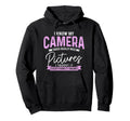 Funny Photographer Camera Funny Hoodie - Minimalist Print Men Women - T-Shirt, Sweatshirt, Hoodie