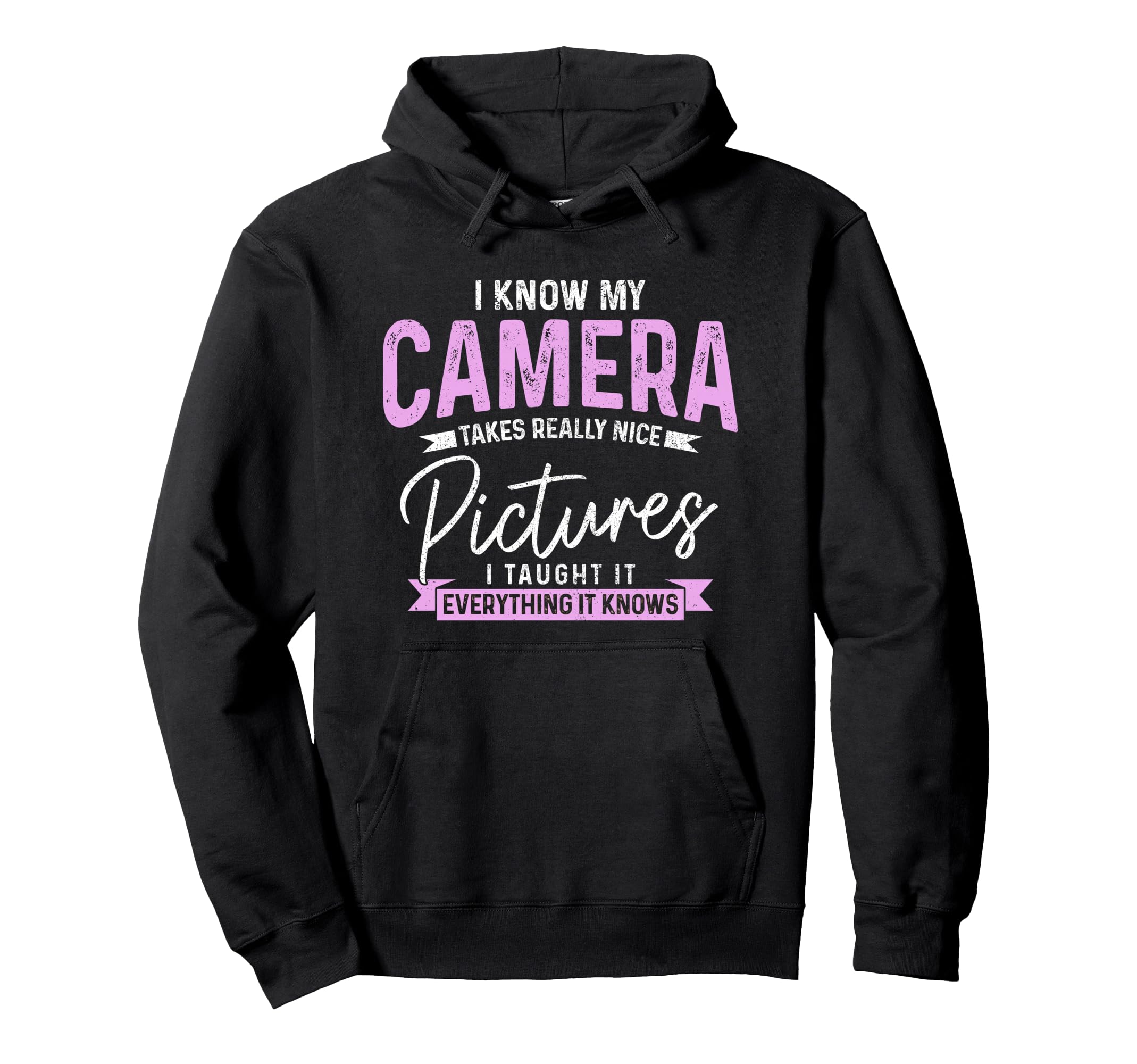 Funny Photographer Camera Funny Hoodie - Minimalist Print Men Women - T-Shirt, Sweatshirt, Hoodie